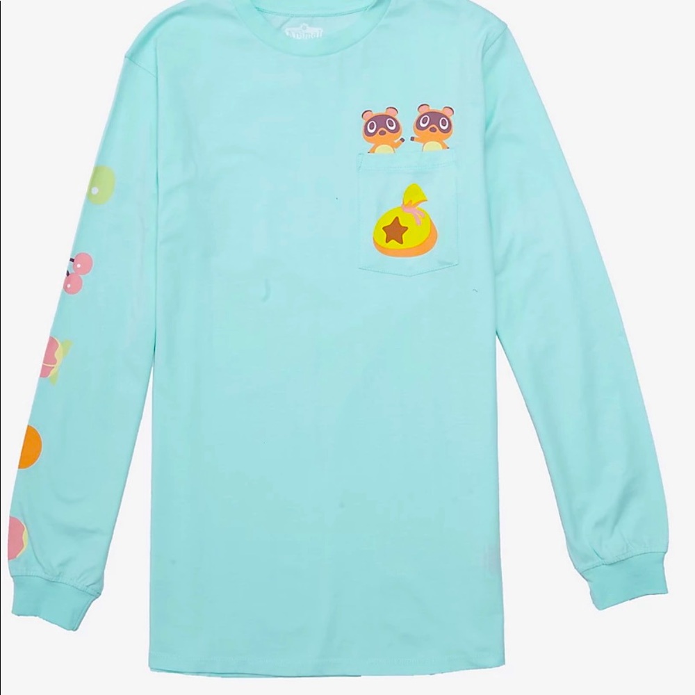 Cakeworthy Animal Crossing Long Sleeve Shirt